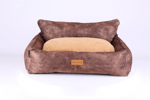 Kensington Box Bed - Chocolate