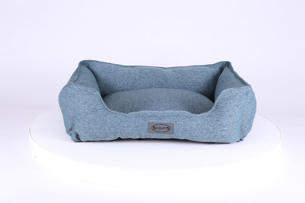 Manhattan Box Bed - Denim Blue