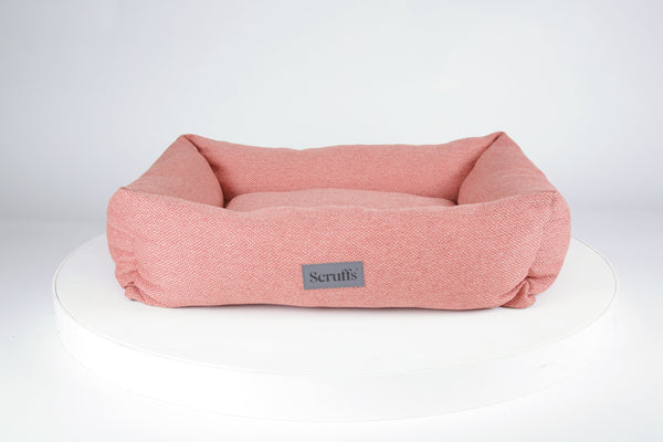 Seattle Box Bed - Coral Pink