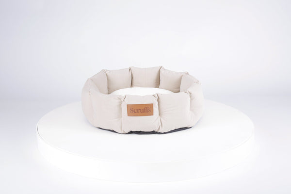 Helsinki Cat Bed - Oatmeal Beige