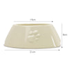 Icon 2 Piece Long Eared Dog Food & Water Bowl - Cream Pet Bowls, Feeders & Waterers Scruffs® 