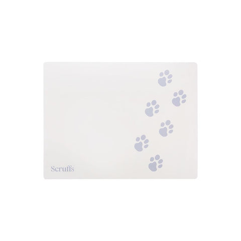 Scruffs 40 x 30cm Pet Placemat - Cream Pet Bowl Mats Scruffs® 