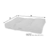 Seattle Mattress - Stone Grey Dog Bed Scruffs® 