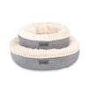 Ellen Donut Bed - Light Grey Dog Bed Scruffs® 