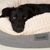 Ellen Donut Bed - Light Grey Dog Bed Scruffs® 