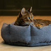 Eden Cat Bed - Charcoal Grey Cat Bed Scruffs® 