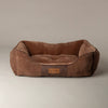 Chester Box Dog Bed - Chocolate Brown Dog Bed Scruffs® 