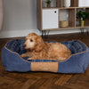 Highland Box Bed - Blue Dog Bed Scruffs® 