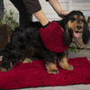 Noodle Dry Mitt - Burgundy Dog Grooming Scruffs® 