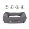 Eden Box Bed - Charcoal Grey Dog Beds Scruffs® 