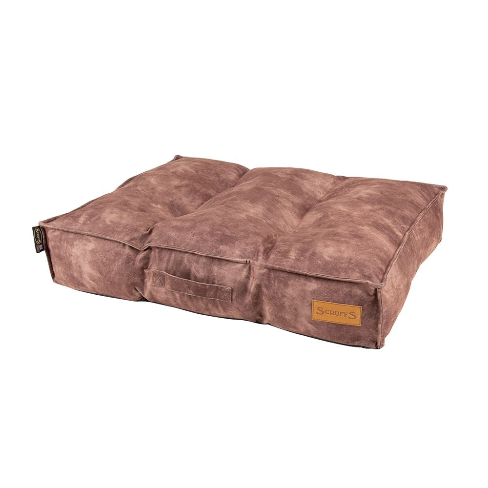 Kensington Mattress - Chocolate Dog Bed Scruffs® 