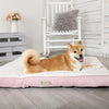 Ellen Dog Mattress - Pink Dog Bed Scruffs® 