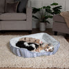 Santa Paws Box Bed - Grey Dog Bed Scruffs® 