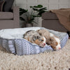 Santa Paws Box Bed - Grey Dog Bed Scruffs® 